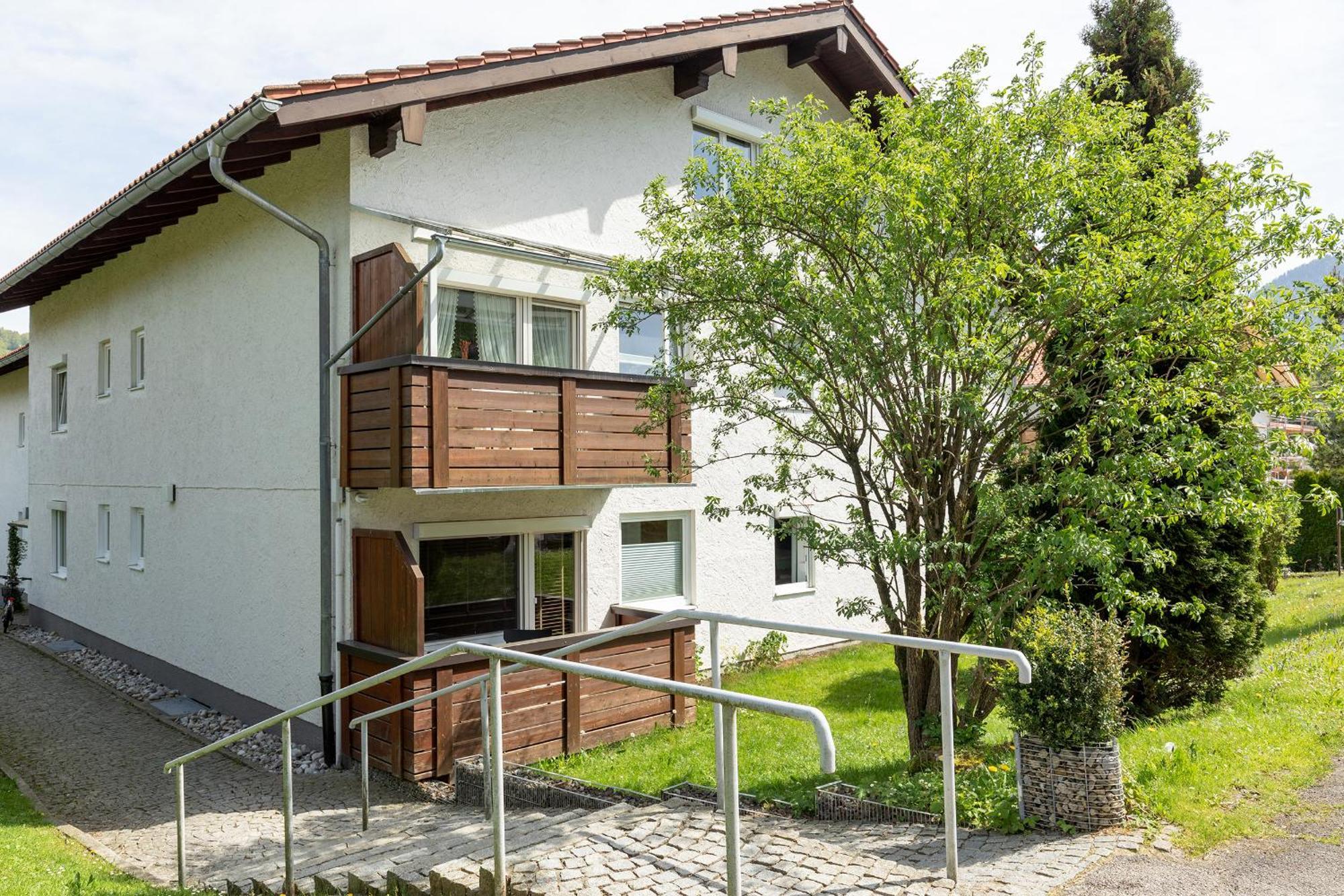 Apartment Fuchsbau - 2 Zimmer Mit Balkon Ruhpolding Esterno foto