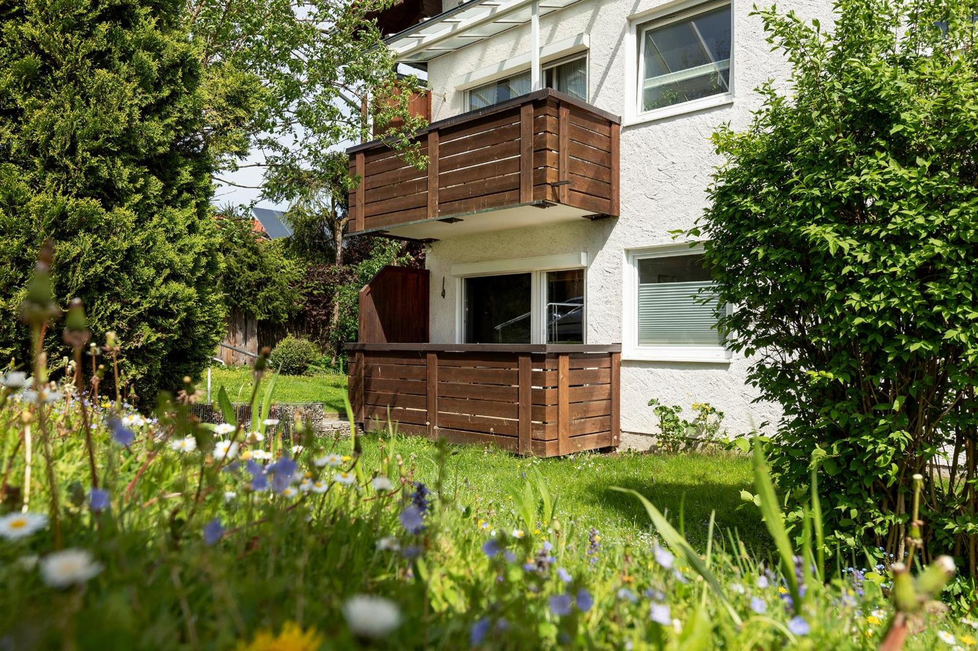 Apartment Fuchsbau - 2 Zimmer Mit Balkon Ruhpolding Esterno foto